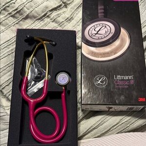 Littmann Classic III Stethoscope - Pink and Gold